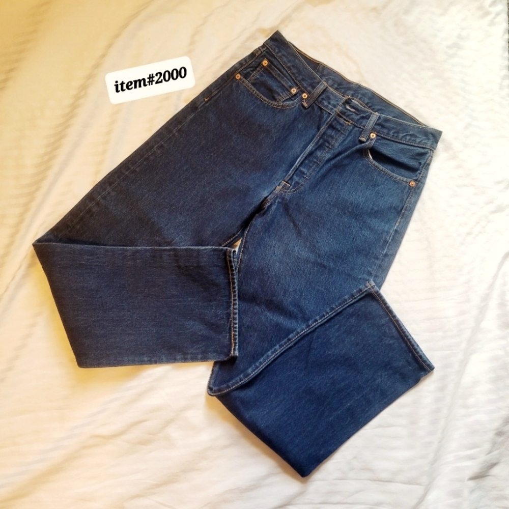 LEVI'S 501 Original Dark Wash 34x34